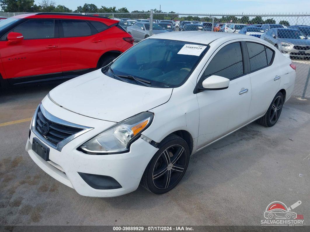 3N1CN7AP7FL841668 2015 NISSAN VERSA photo no. 2
