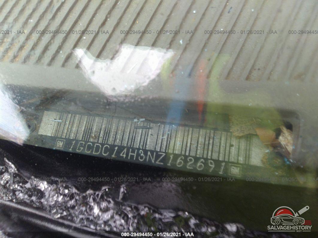 1GCDC14H3NZ162691 1992 CHEVROLET GMT-400 photo no. 9