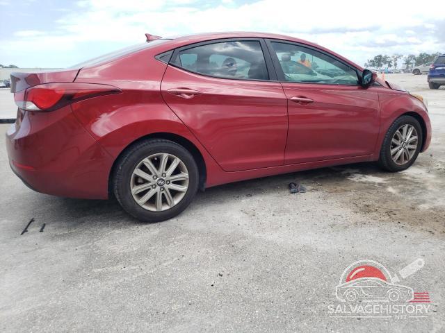 5NPDH4AE3GH704329 2016 HYUNDAI ELANTRA photo no. 3