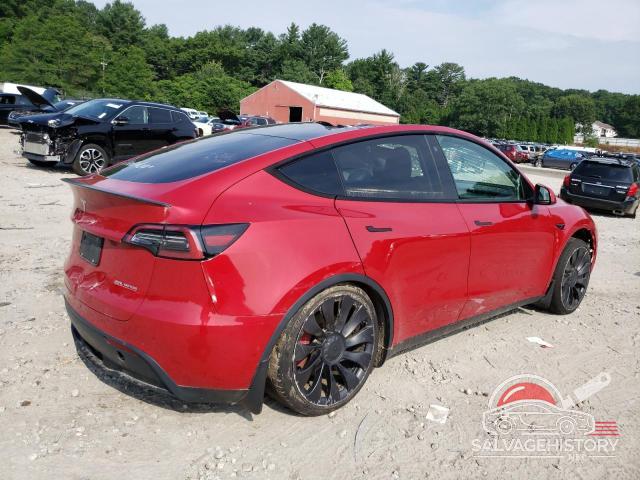 7SAYGDEF6NF340641 2022 TESLA MODEL Y photo no. 3