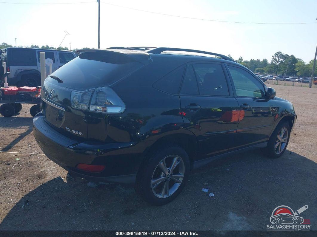 JTJHW31U860009250 2006 LEXUS RX photo no. 4