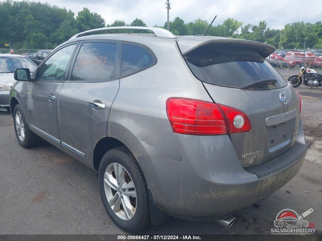 JN8AS5MV0CW351952 2012 NISSAN ROGUE photo no. 3