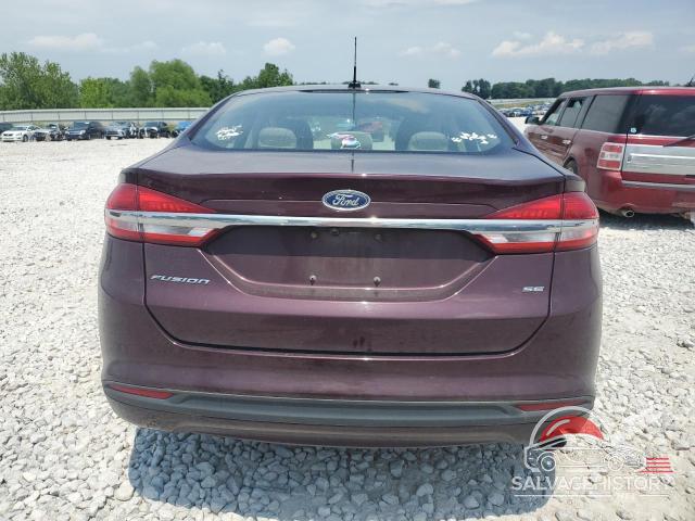 3FA6P0H7XJR166508 2018 FORD FUSION photo no. 6