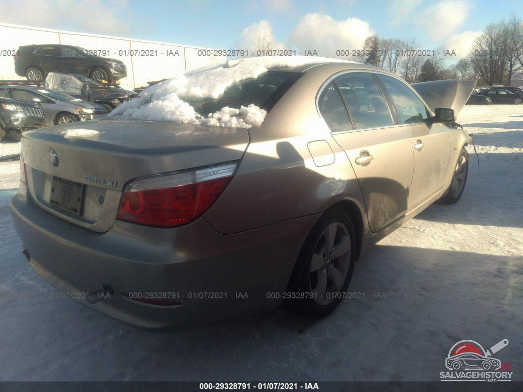 WBANV13558CZ56991 2008 BMW 5 SERIES photo no. 4