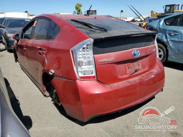 JTDKN3DUXA0042055 2010 TOYOTA PRIUS photo no. 2