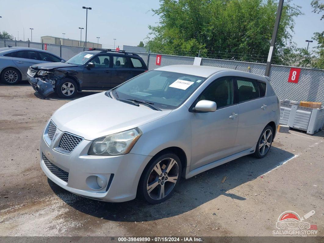 5Y2SR67099Z459575 2009 PONTIAC VIBE photo no. 2