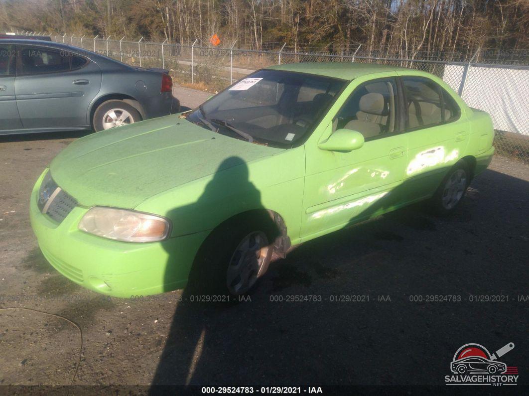 3N1CB51D64L488811 2004 NISSAN SENTRA photo no. 2