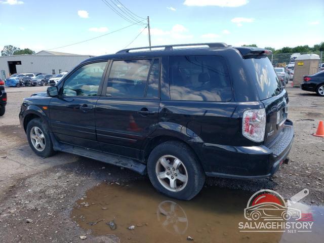 2HKYF18676H558438 2006 HONDA PILOT photo no. 2