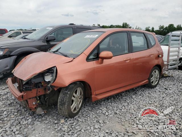 JHMGD38637S033813 2007 HONDA FIT photo no. 5
