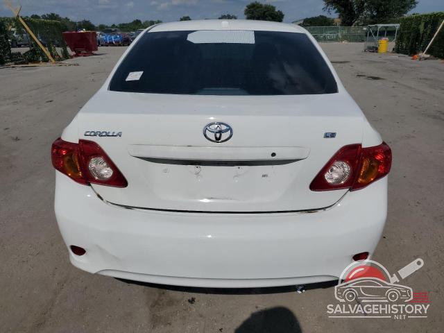 2T1BU40E29C116576 2009 TOYOTA COROLLA photo no. 6