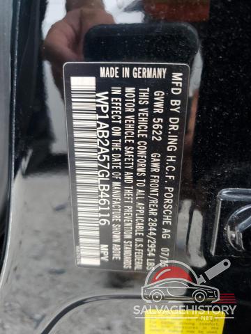 WP1AB2A57GLB46116 2016 PORSCHE MACAN photo no. 13
