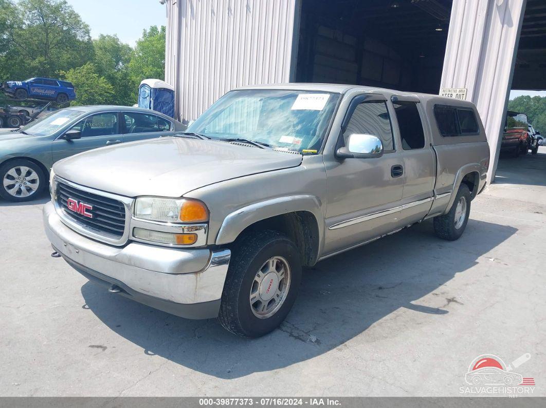2GTEK19V311281382 2001 GMC SIERRA 1500 photo no. 2