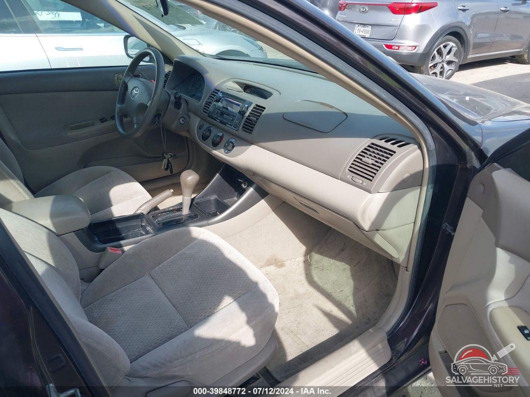 4T1BE32K02U594218 2002 TOYOTA CAMRY photo no. 5