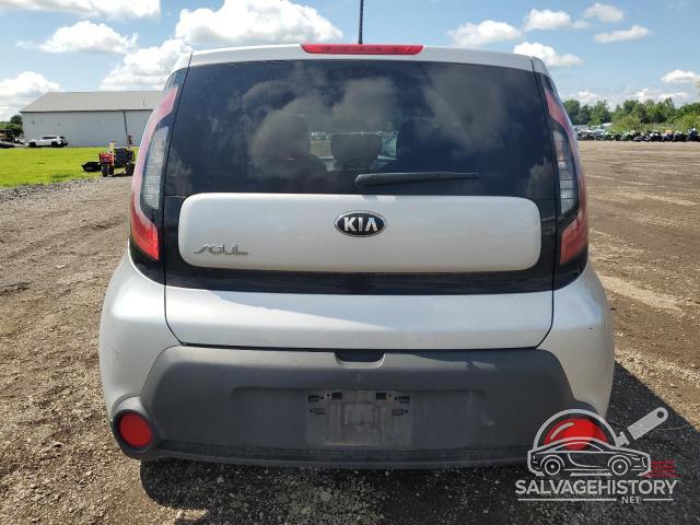 KNDJN2A26E7705174 2014 KIA SOUL photo no. 6