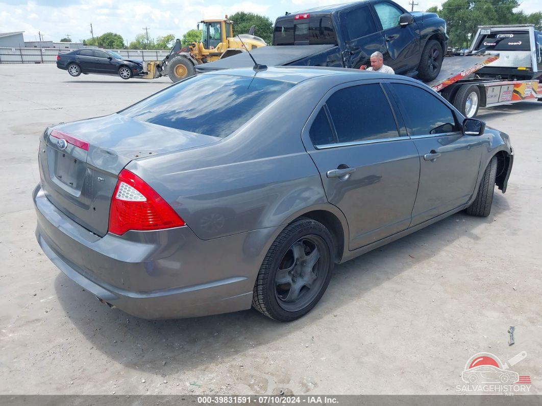 3FAHP0HA2BR124260 2011 FORD FUSION photo no. 4