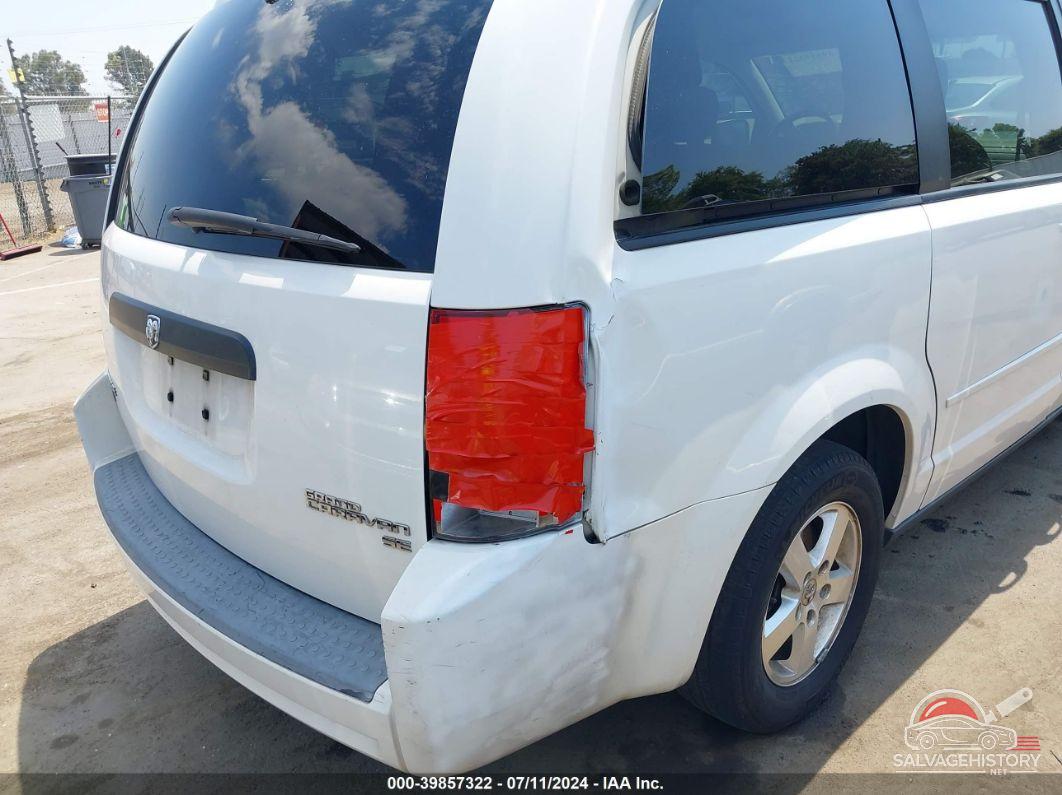 1D8HN44E49B517810 2009 DODGE GRAND CARAVAN photo no. 6