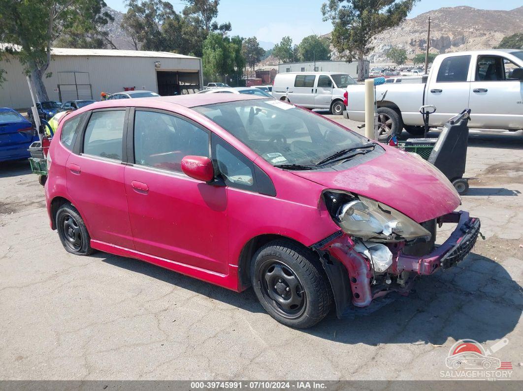 JHMGE8H44AC023673 2010 HONDA FIT photo no. 2
