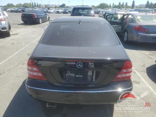 WDBRF40J65F721769 2005 MERCEDES-BENZ C-CLASS photo no. 6