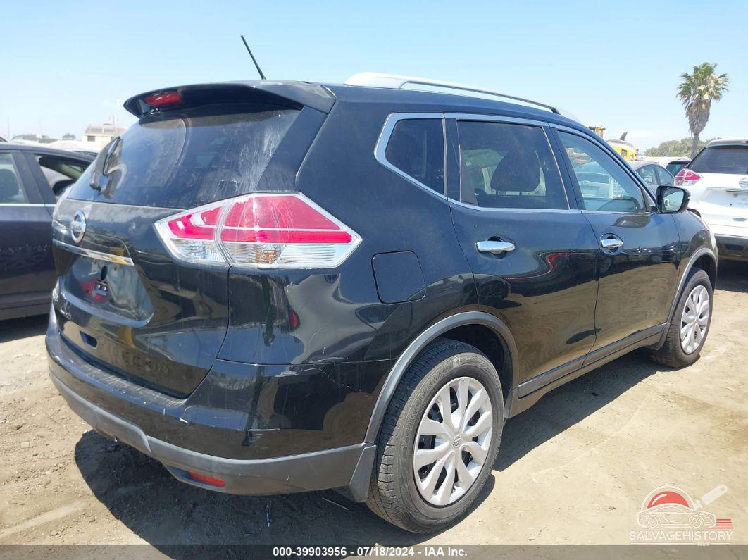 KNMAT2MT8GP602948 2016 NISSAN ROGUE photo no. 4