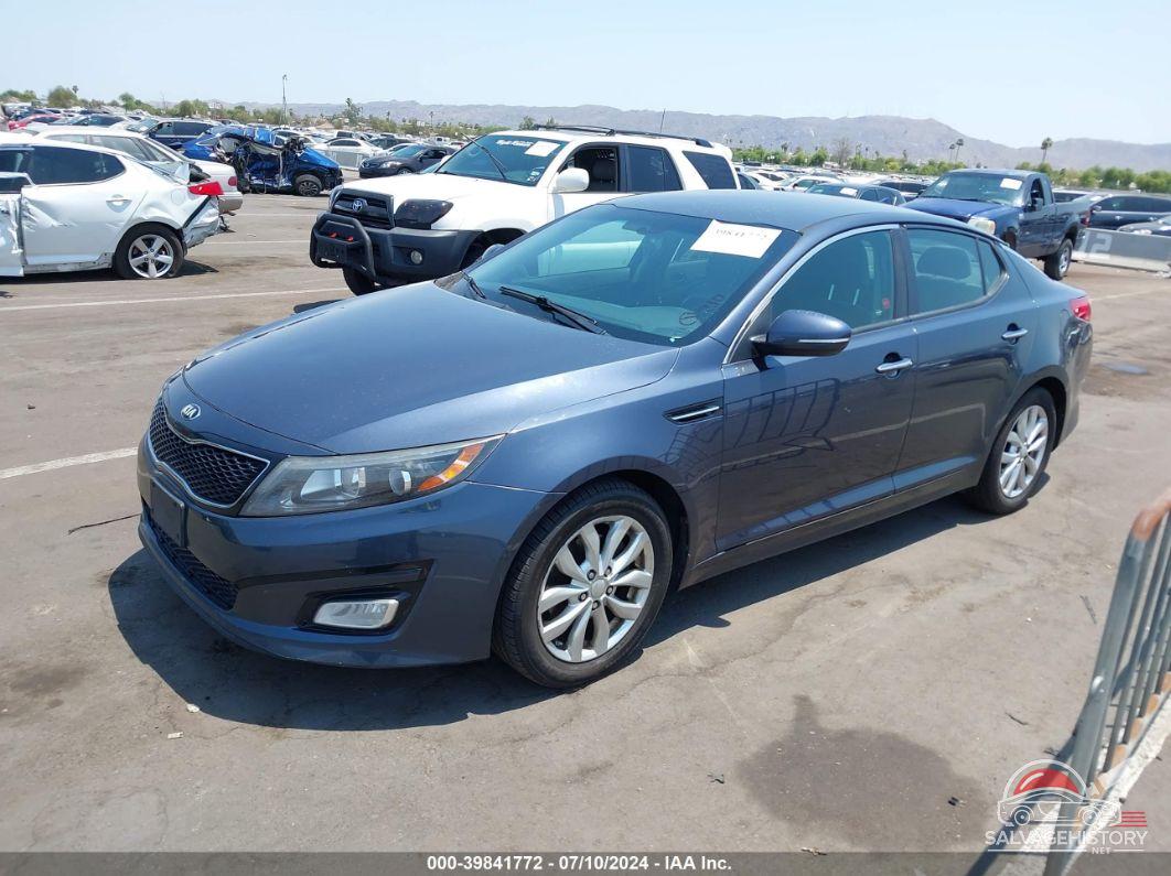 5XXGM4A79FG451182 2015 KIA OPTIMA photo no. 2