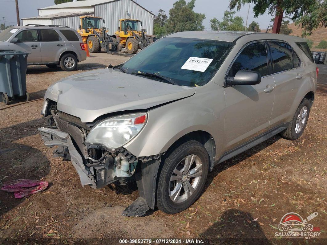 2GNALBEK3C1165459 2012 CHEVROLET EQUINOX photo no. 2