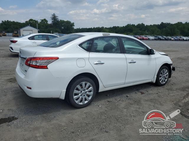 3N1AB7AP0EY313911 2014 NISSAN SENTRA photo no. 3