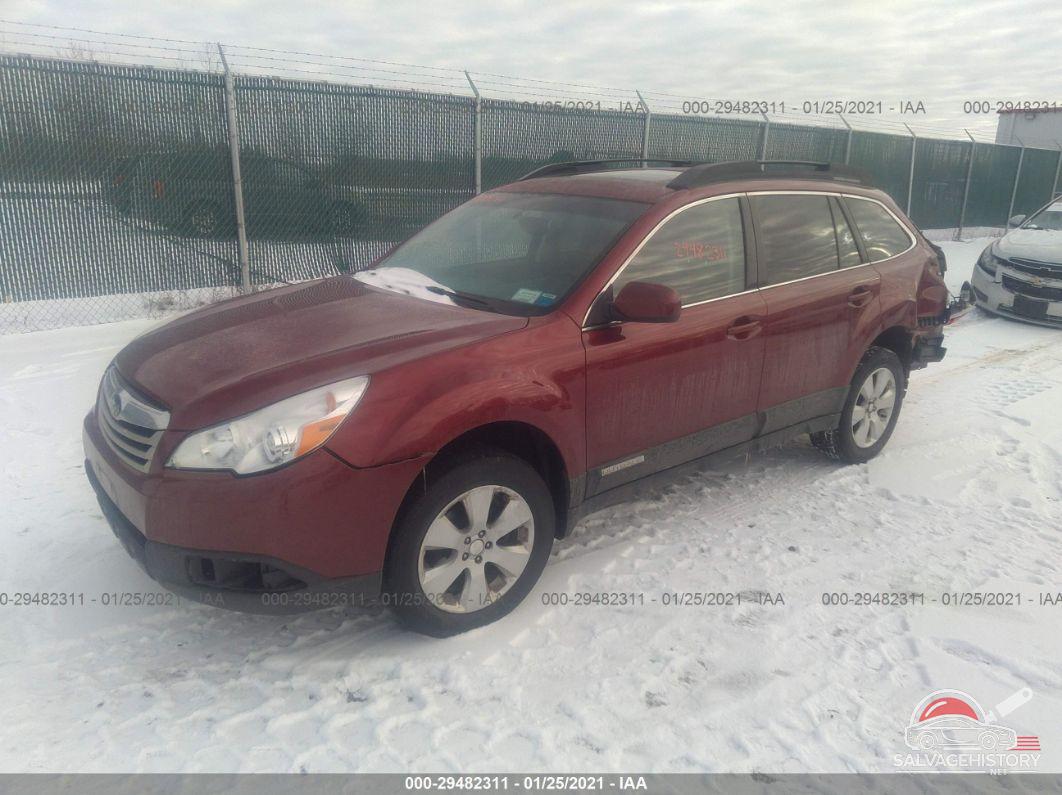 4S4BRBGC5C1240892 2012 SUBARU OUTBACK photo no. 2