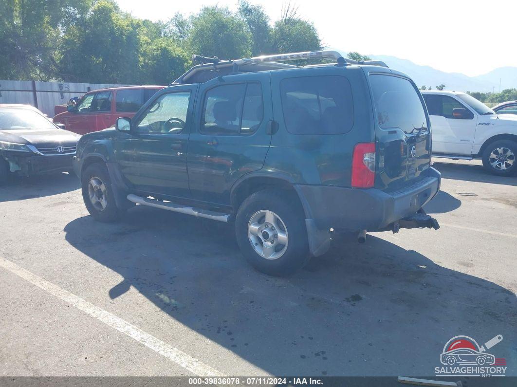 5N1ED28Y92C589336 2002 NISSAN XTERRA photo no. 3