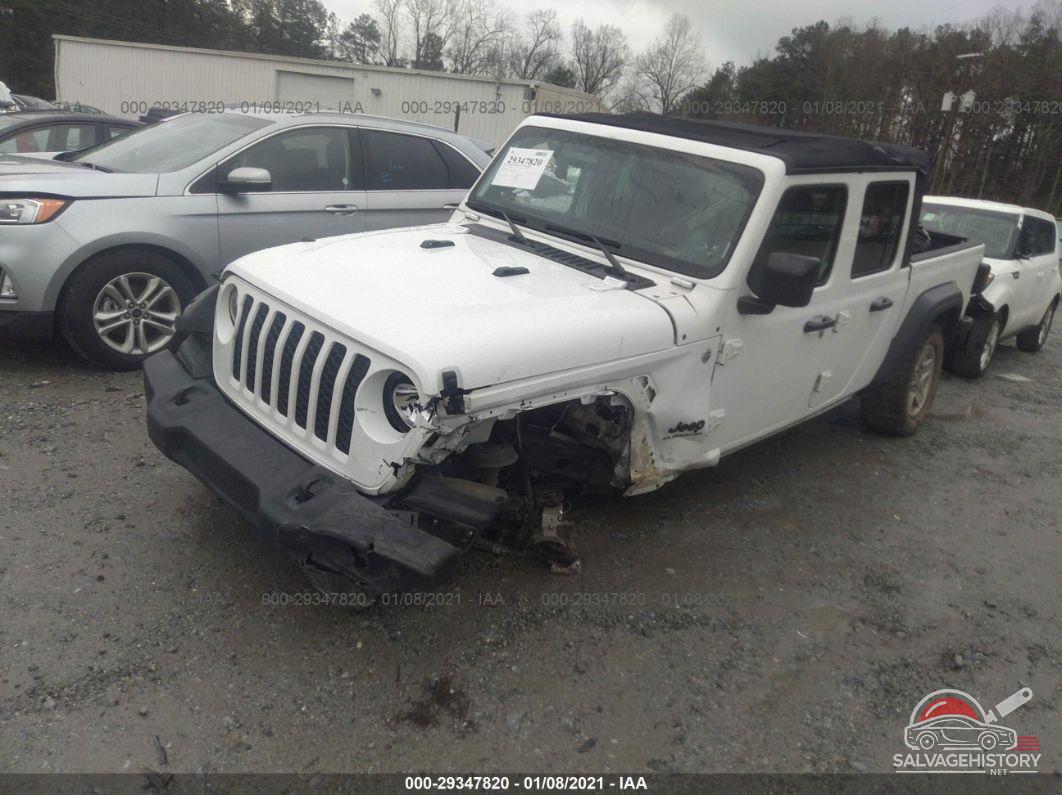 1C6HJTAG5LL126829 2020 JEEP GLADIATOR photo no. 2