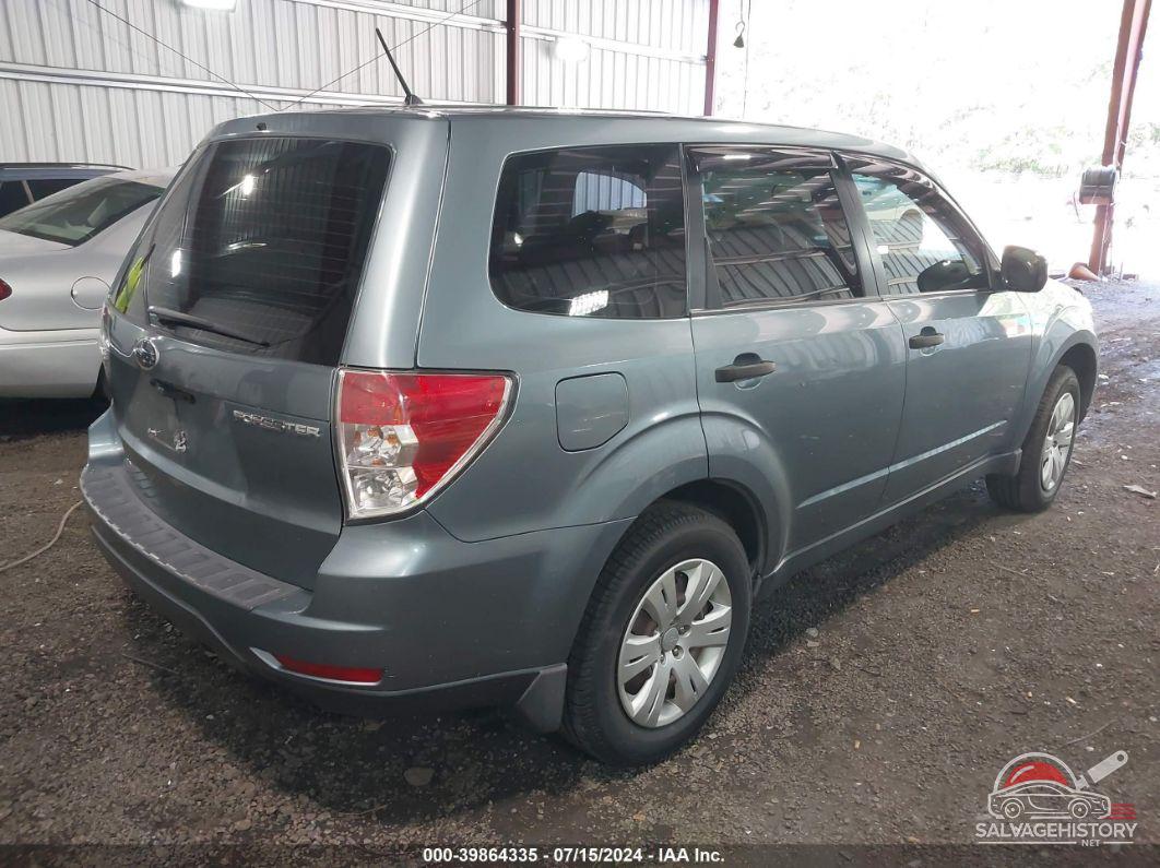 JF2SH61669H795269 2009 SUBARU FORESTER photo no. 4