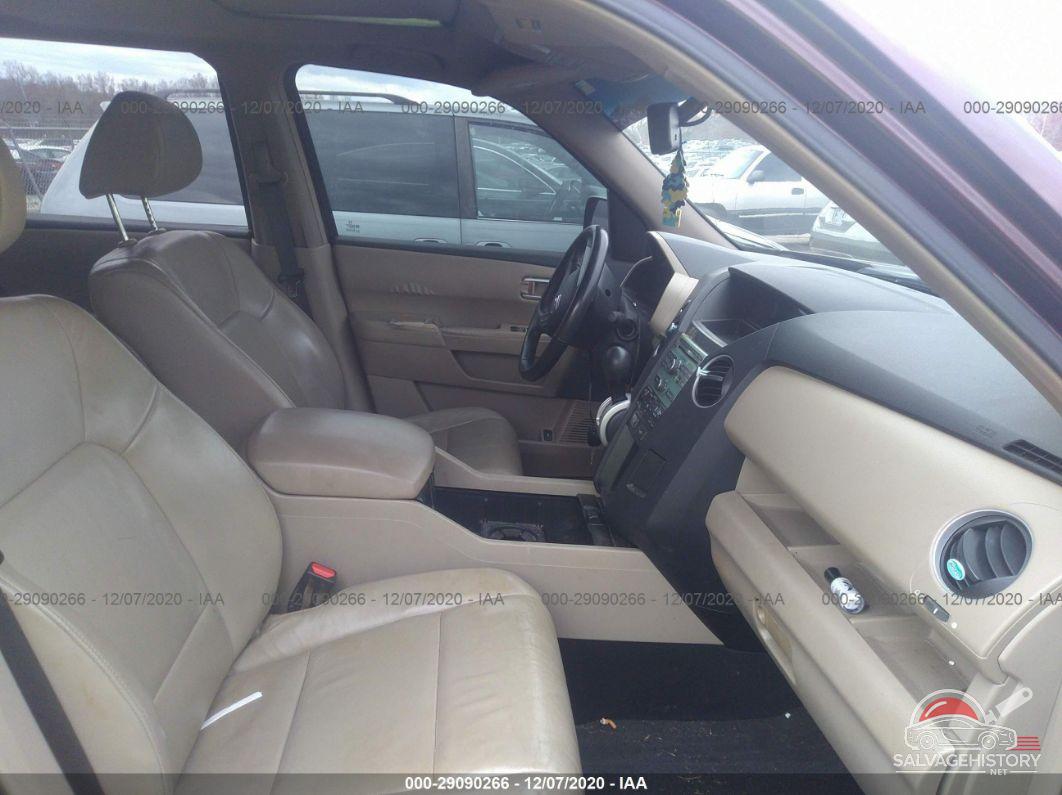 5FNYF38549B000956 2009 HONDA PILOT photo no. 5