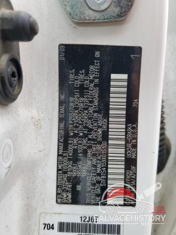 5TFBT54159X015100 2009 TOYOTA TUNDRA photo no. 12