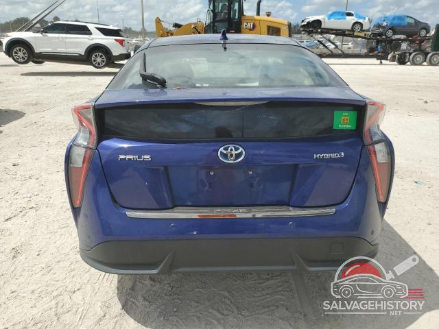 JTDKARFU7J3061947 2018 TOYOTA PRIUS photo no. 6