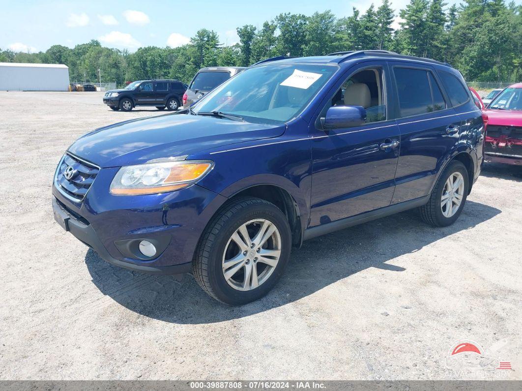 5NMSK3AB2AH366922 2010 HYUNDAI SANTA FE photo no. 2