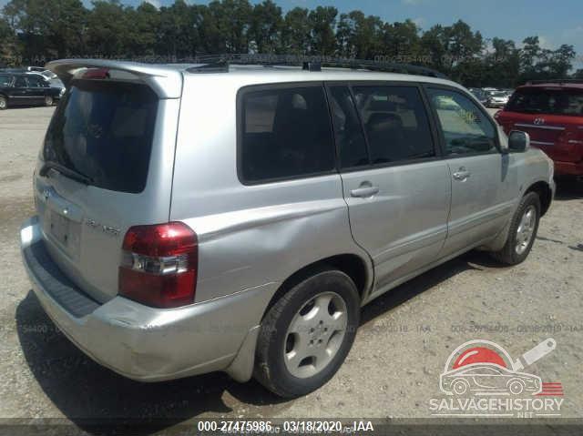 JTEEP21A160160963 2006 TOYOTA HIGHLANDER photo no. 4
