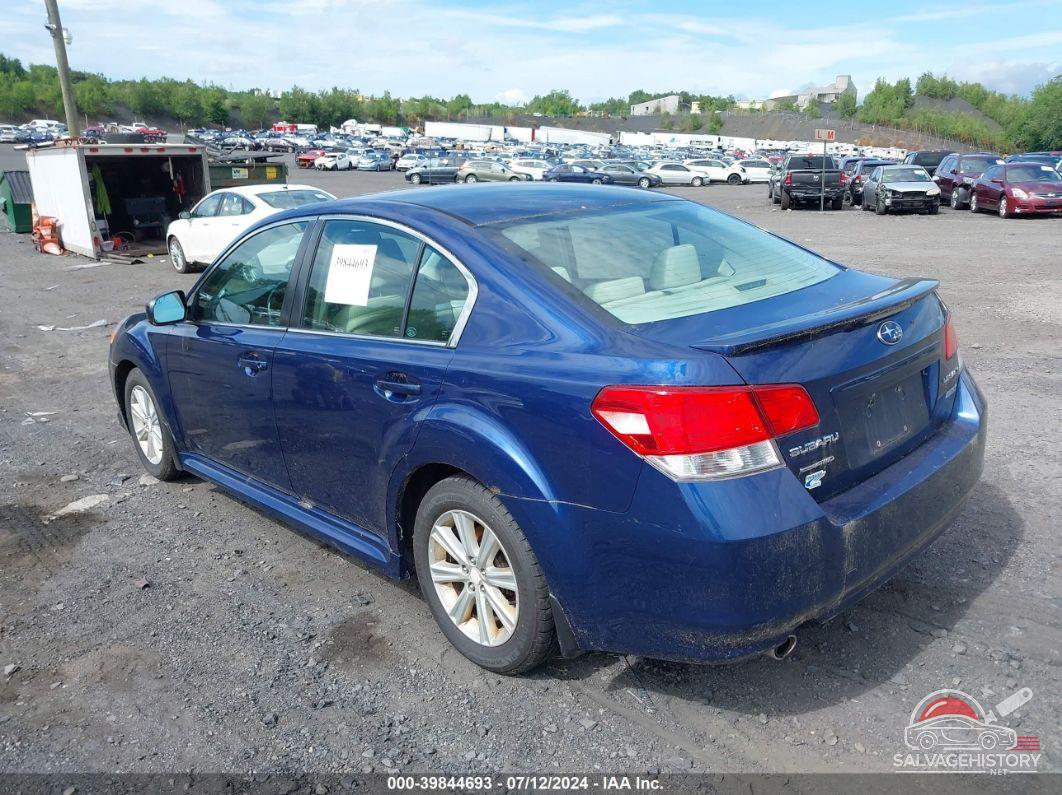 4S3BMBC67B3231472 2011 SUBARU LEGACY photo no. 3