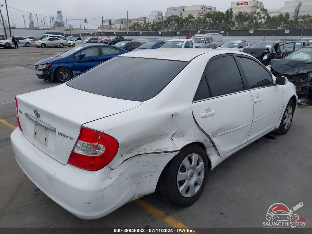 4T1BE32K54U356271 2004 TOYOTA CAMRY photo no. 4