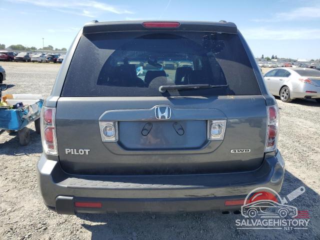 2HKYF18577H523875 2007 HONDA PILOT photo no. 6