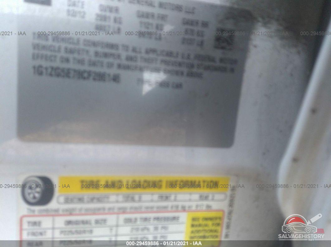 1G1ZG5E78CF286146 2012 CHEVROLET MALIBU photo no. 9
