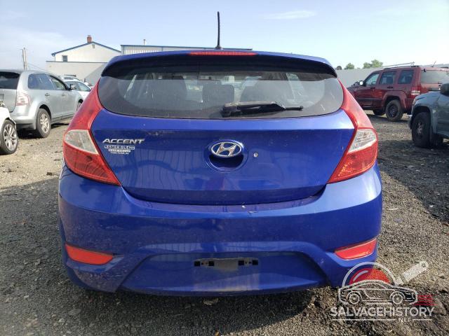 KMHCU5AE1EU186930 2014 HYUNDAI ACCENT photo no. 6