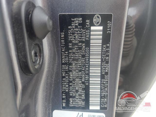 4T1BF1FK4EU469500 2014 TOYOTA CAMRY photo no. 12