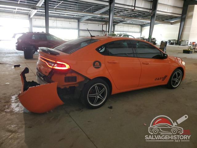 1C3CDFBA3DD289002 2013 DODGE DART photo no. 3