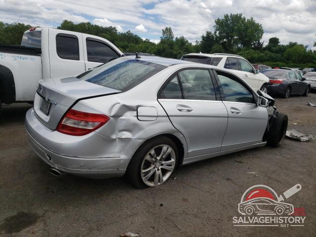 WDDGF5EB3BR158793 2011 MERCEDES-BENZ C-CLASS photo no. 3