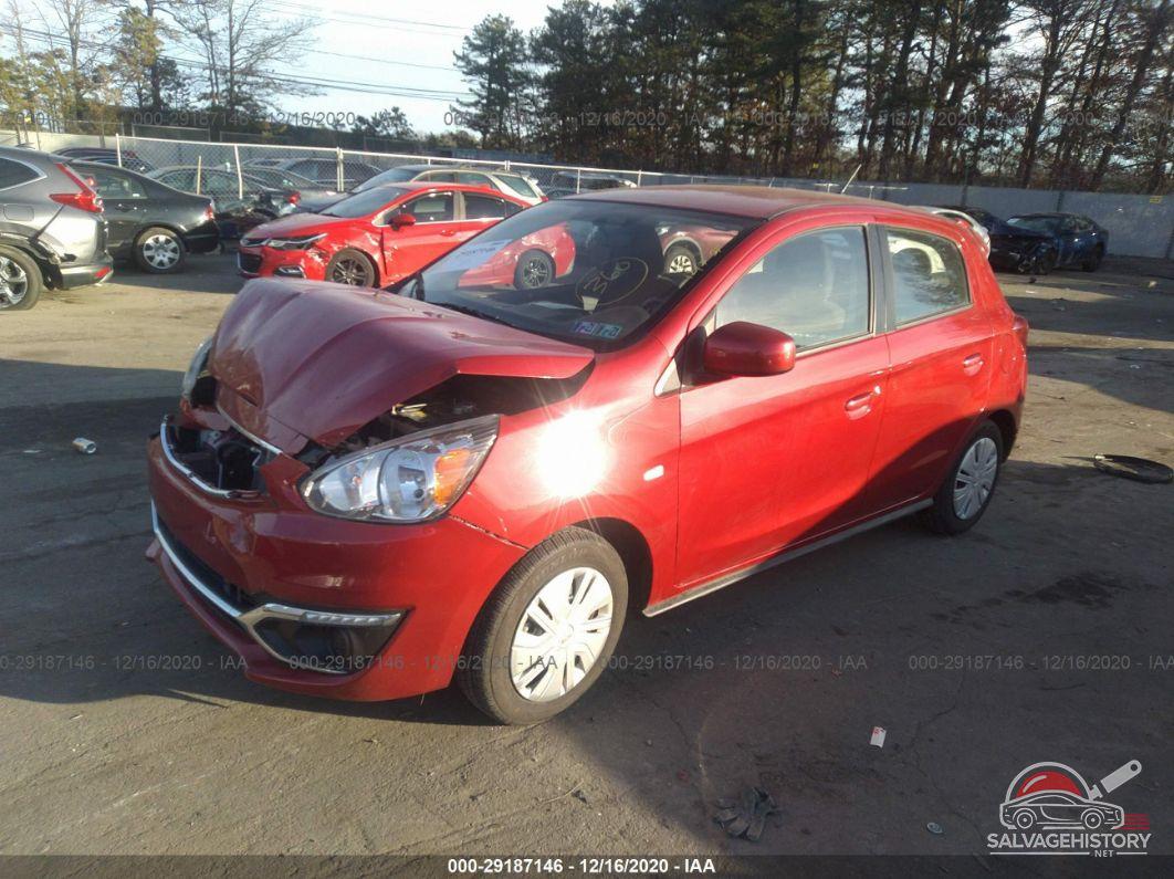 ML32A3HJ0KH012421 2019 MITSUBISHI MIRAGE photo no. 2