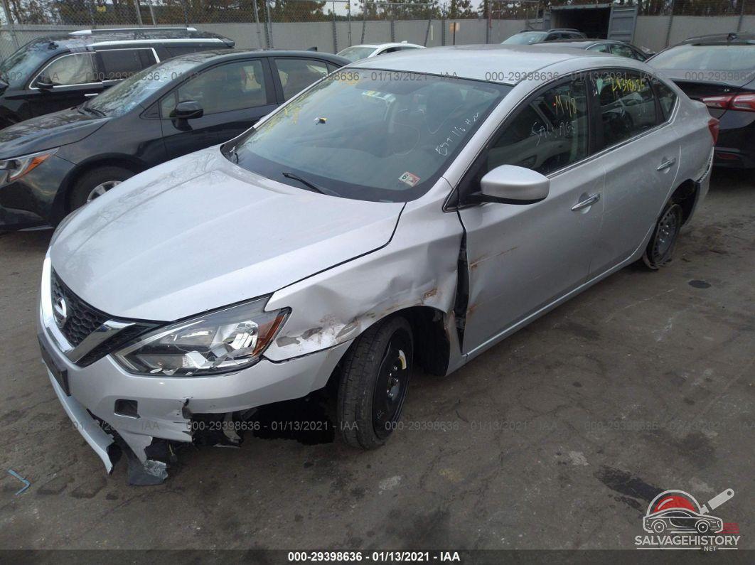 3N1AB7AP1KY340286 2019 NISSAN SENTRA photo no. 2