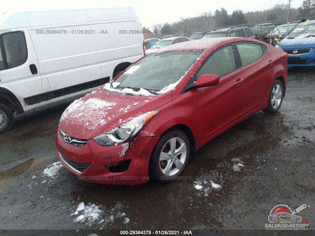 KMHDH4AE2DU936899 2013 HYUNDAI ELANTRA photo no. 2