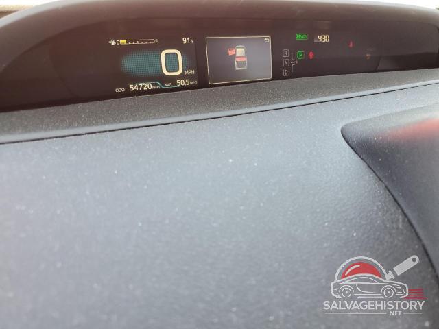 JTDKBRFU2G3526396 2016 TOYOTA PRIUS photo no. 9