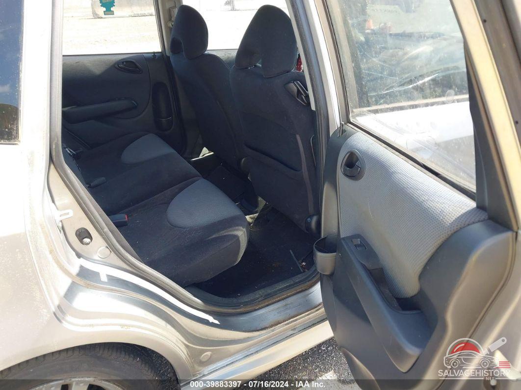 JHMGD38617S022194 2007 HONDA FIT photo no. 8