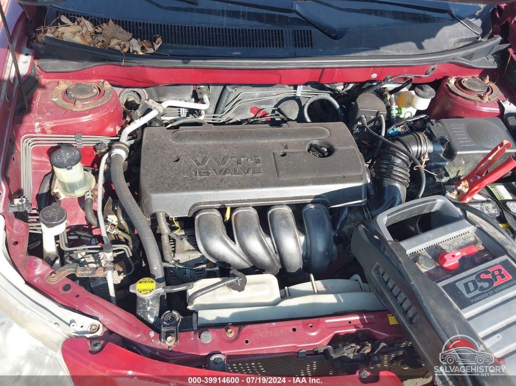 5Y2SM63855Z456385 2005 PONTIAC VIBE photo no. 10