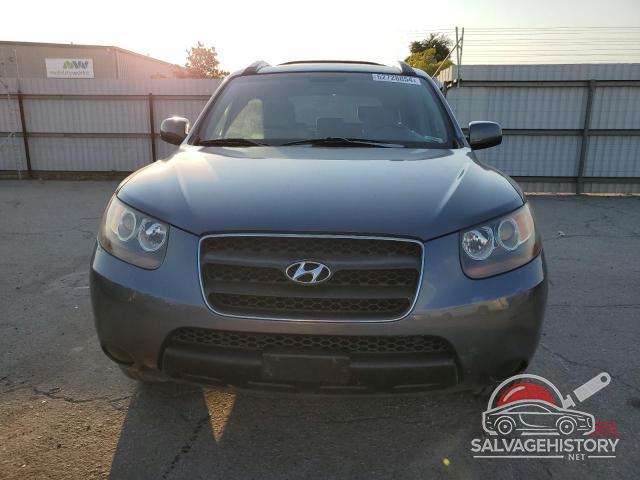 5NMSG13D87H090548 2007 HYUNDAI SANTA FE photo no. 5